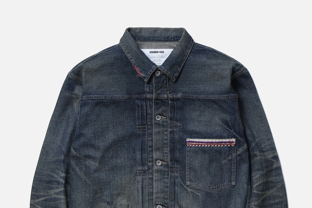 NEIGHBORHOOD / SAVAGE DENIM TYPE-1 JACKET – web-inter