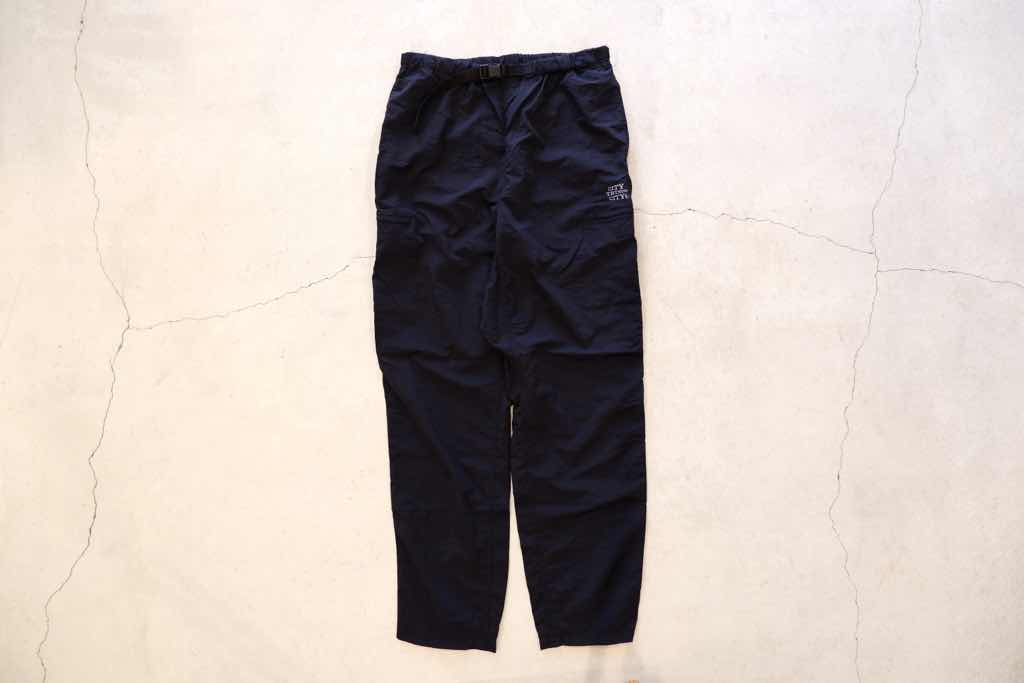 CITY COUNTRY CITY / EMBROIDERED LOGO NYLON PANTS