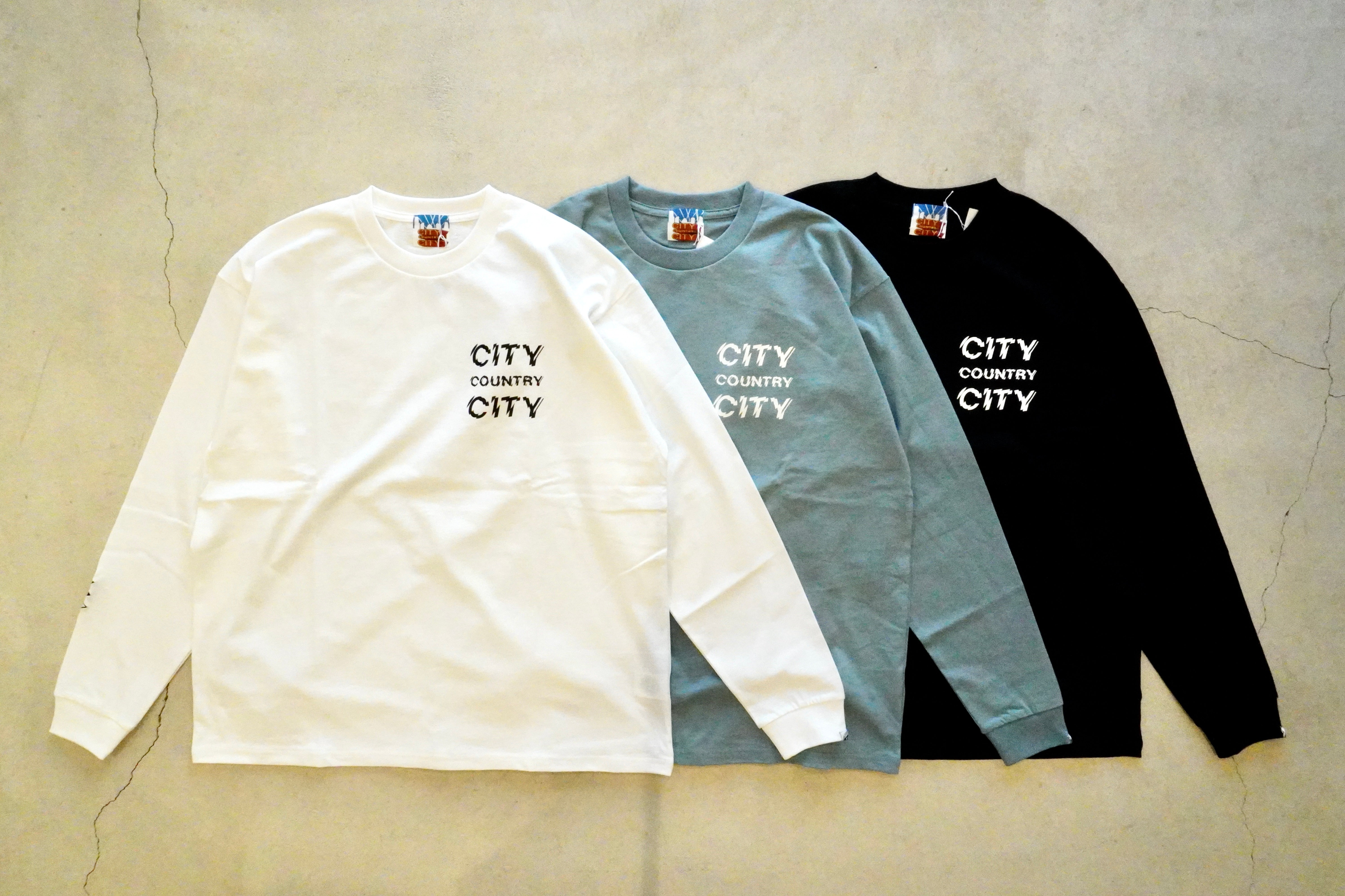 CITY COUNTRY CITY / COTTON L/S-T SHIRT_ CITY COUNTRY CITY