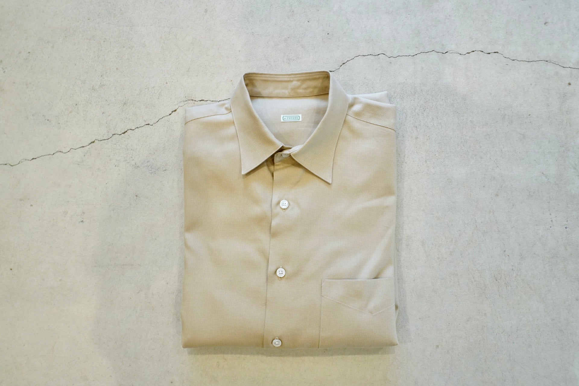 A.PRESSE / Giza Oxford Regular Collar Shirt – web-inter
