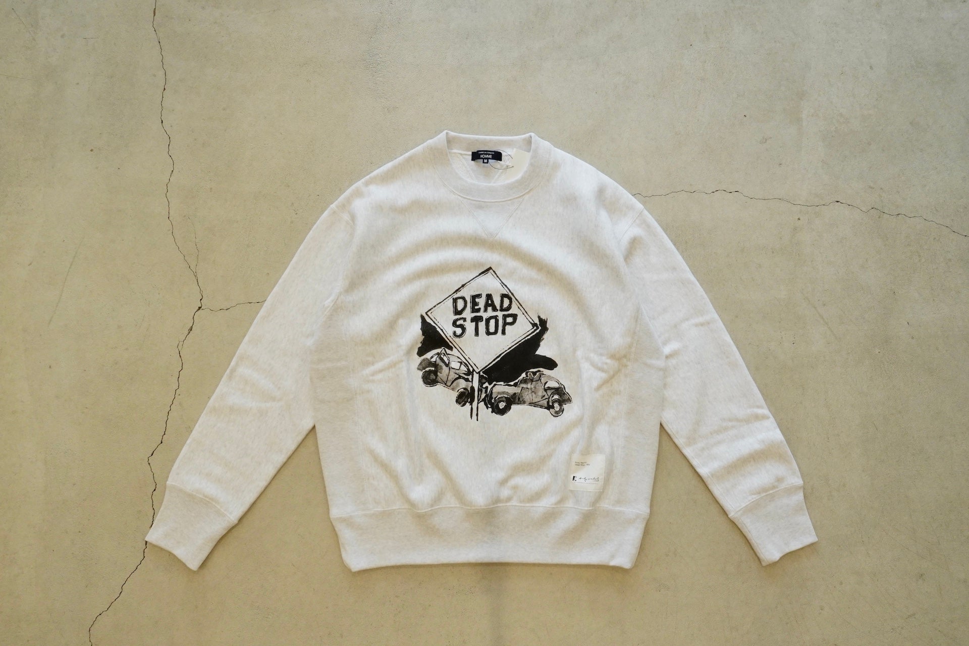 【最終値下げ】コムデギャルソンAndy Warhol PRINT スウェット COMME des GARCONS HOMME / 綿度詰裏毛 