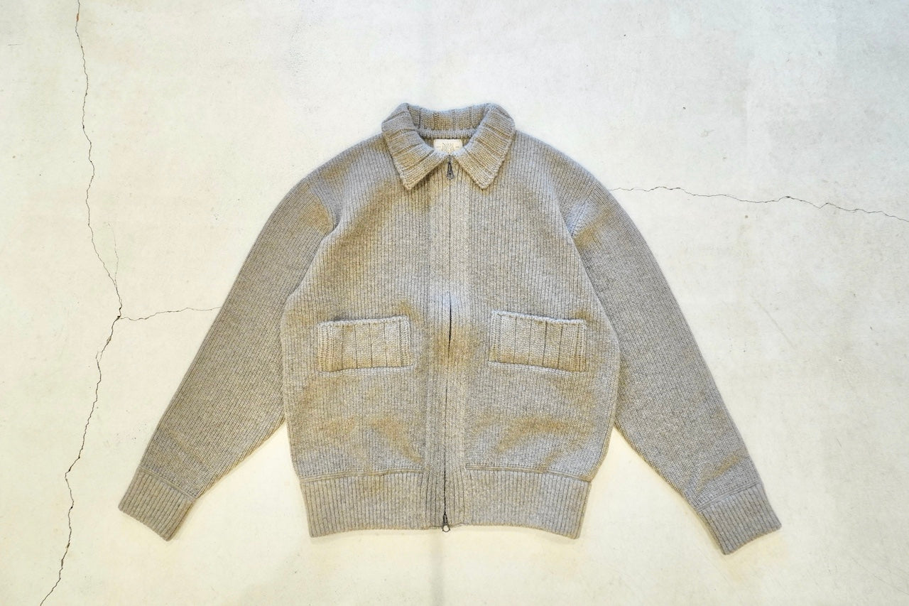 Nikki ESSENTIAL PIECES / Yak×Ca/Wool Flight Jacket – web-inter