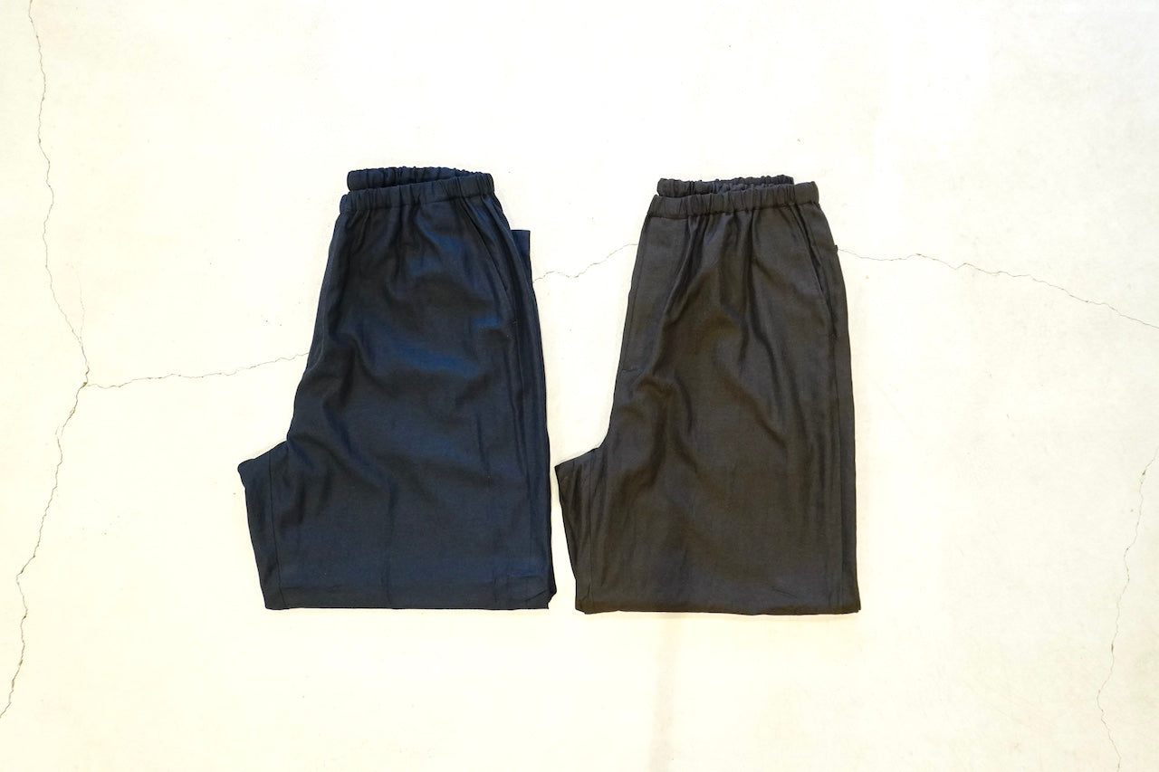 YOKO SAKAMOTO / RELAX EASY PANTS - RAYON×COTTON VIYELLA – web-inter