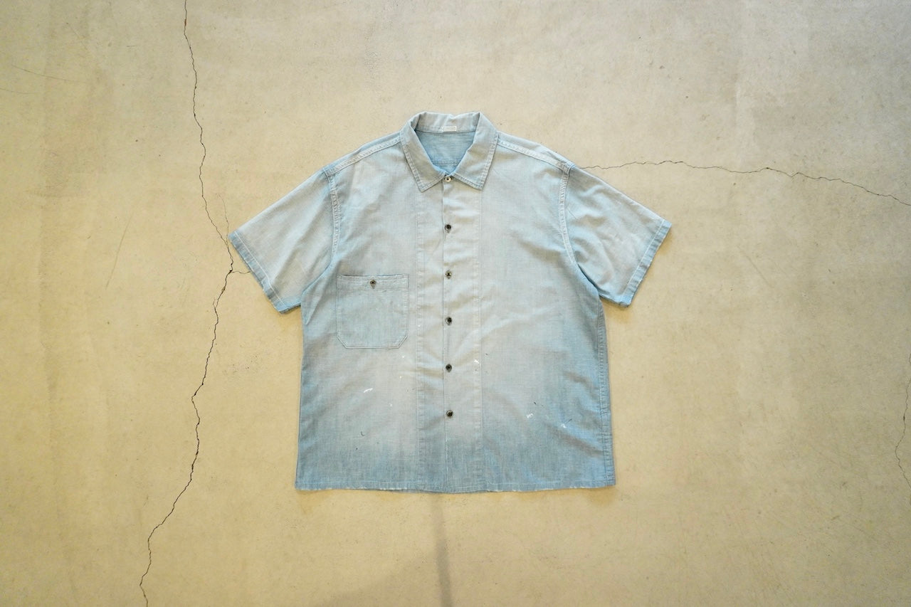 A. PRESSE / Vintage Chambray S/S Shirt – web-inter