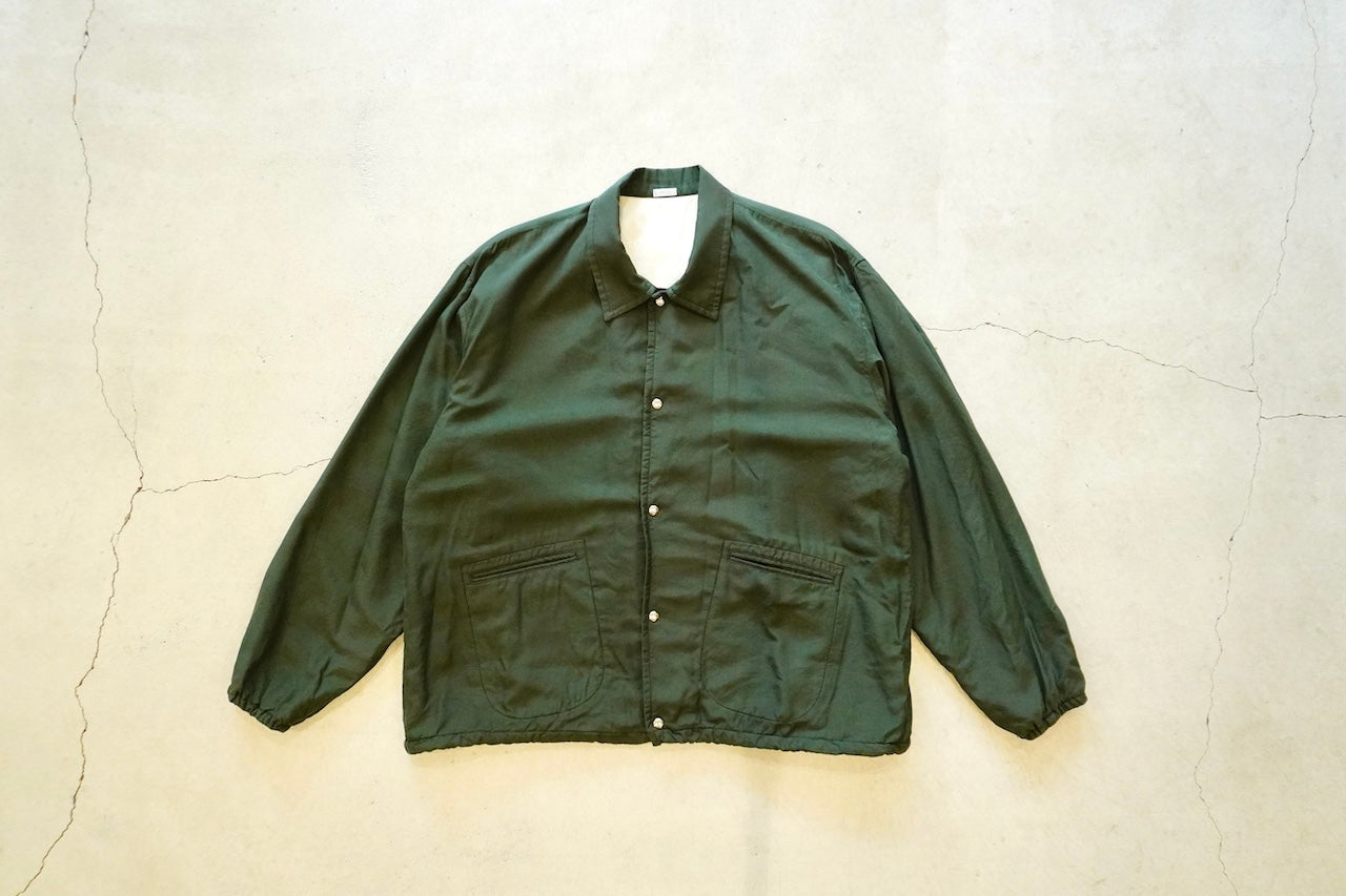 A.PRESSE / Vintage Washed Silk Taffeta Coach Jacket – web-inter