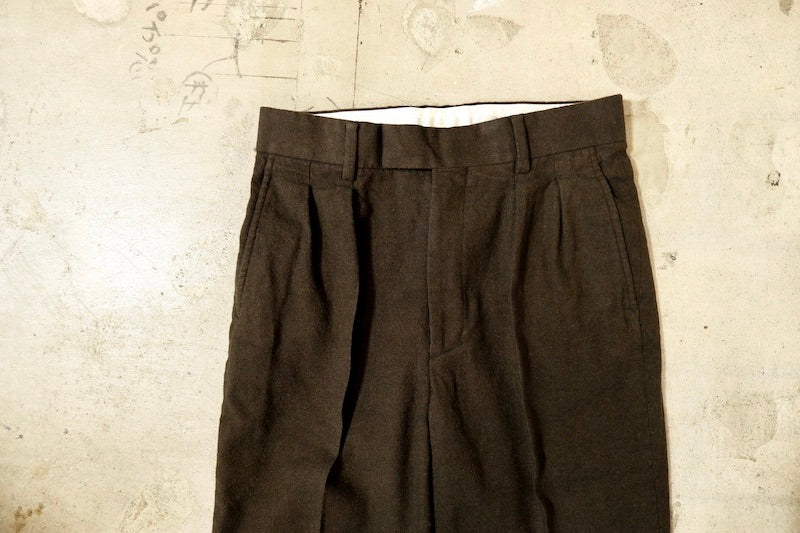 A.PRESSE / Wide Tapered Trousers (22AW)