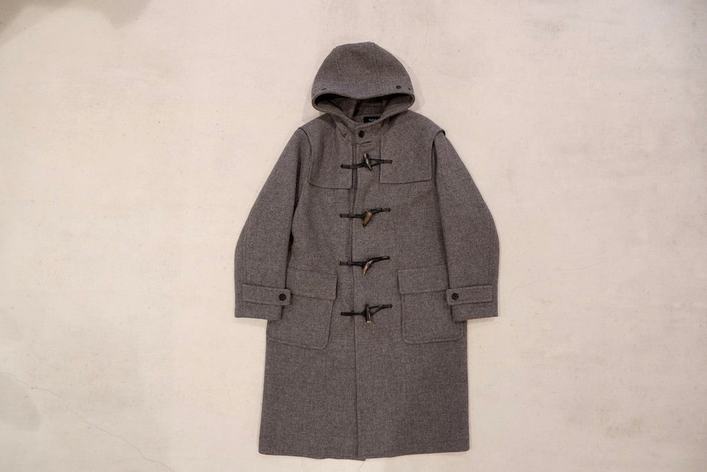 SALE<30%OFF> YLEVE (MEN'S) / WOOL DOUBLE TWILL DUFFLE COAT