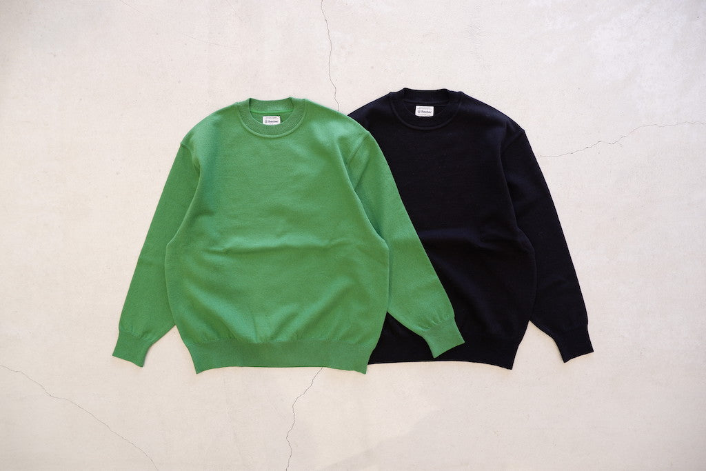 Yonetomi / WAVE COTTON KNIT PULLOVER