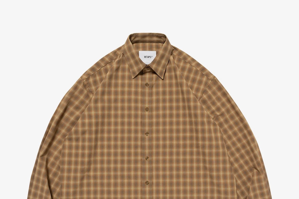 WTAPS / TXT 01 / LS / POLY. BROADCLOTH. TEXTILE. OF – web-inter