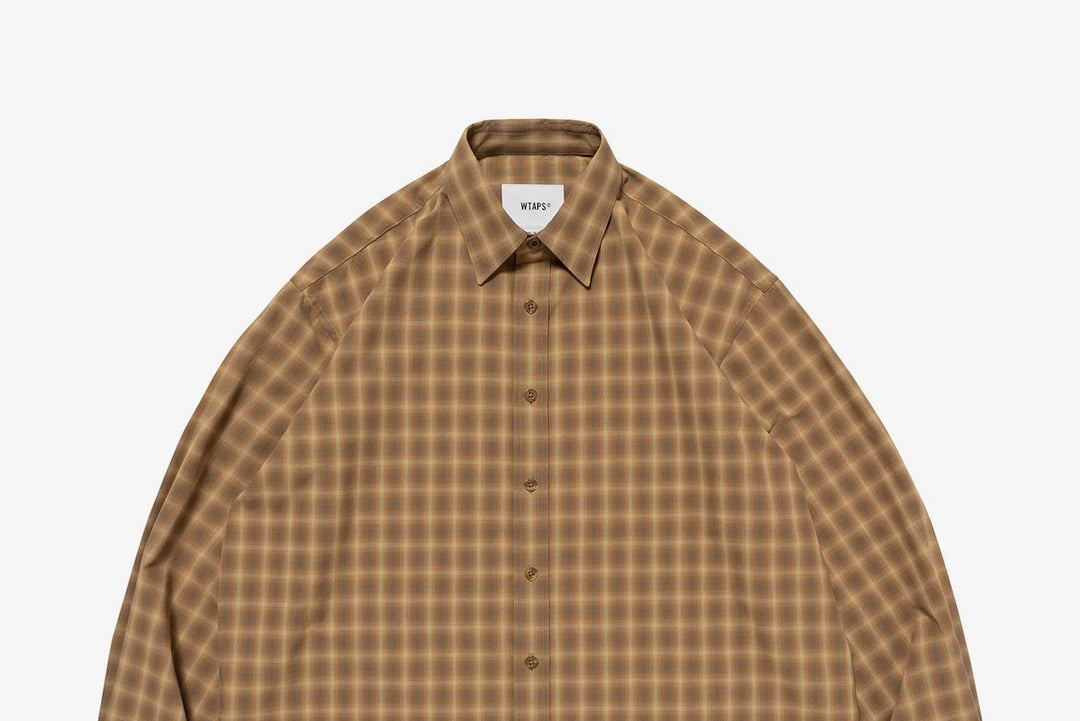 WTAPS / TXT 01 / LS / POLY. BROADCLOTH. TEXTILE. OF – web-inter