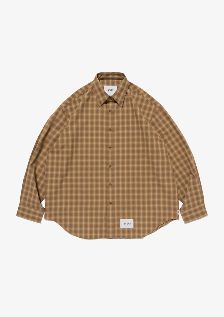 WTAPS / TXT 01 / LS / POLY. BROADCLOTH. TEXTILE. OF – web-inter
