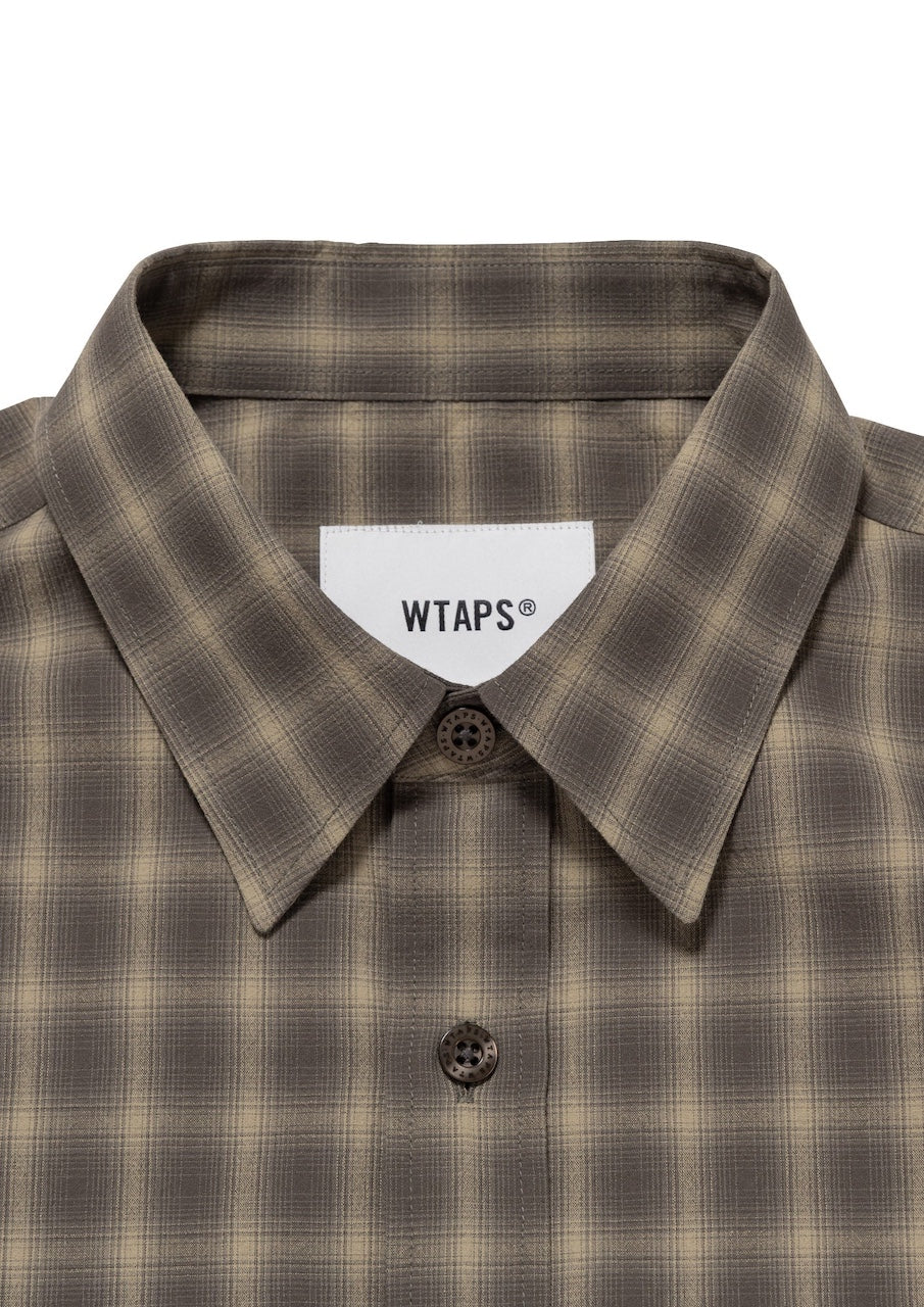WTAPS / TXT 01 / LS / POLY. BROADCLOTH. TEXTILE. OF – web-inter