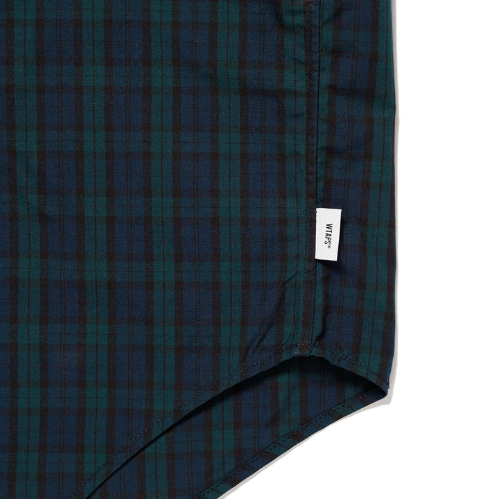 トップス WTAPS WCPO SS COTTON BROADCLOTH TEXTILE WTAPS WCPO 01 / LS / Cotton. Broadcloth. Textile 251TQDT