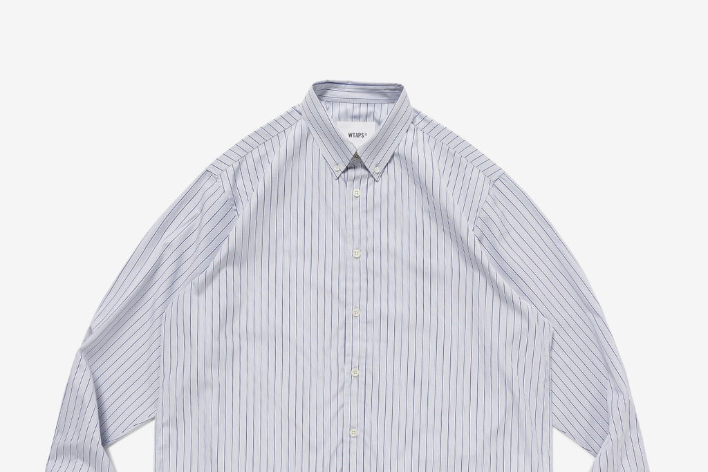 WTAPS / BD 03 / LS / COTTON. BROADCLOTH. TEXTILE. THOMAS MASON – web-inter