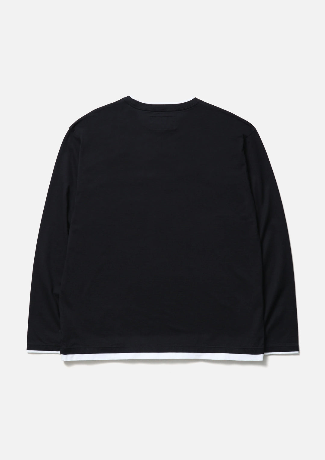 トップス neighborhood BW LAYERED TRIM CREWNECK LS NEIGHBORHOOD