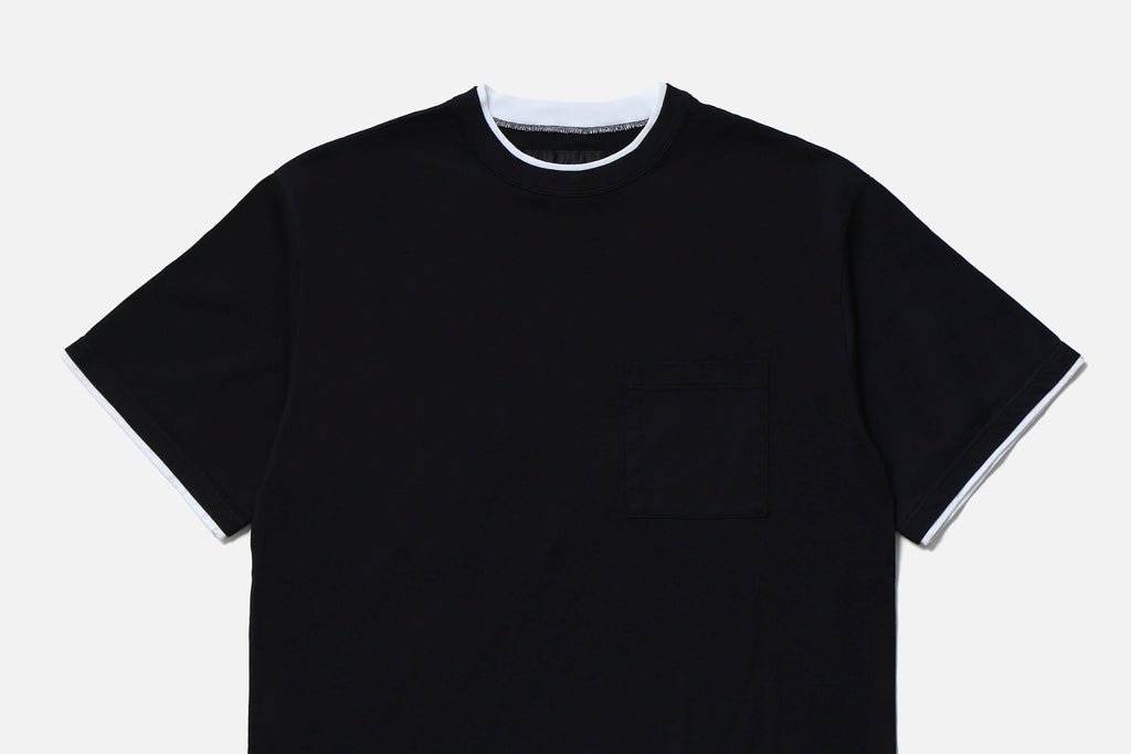 NEIGHBORHOOD / BW . LAYERED TRIM CREWNECK SS – web-inter
