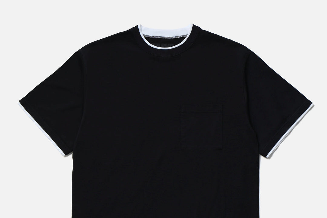 NEIGHBORHOOD / BW . LAYERED TRIM CREWNECK SS – web-inter