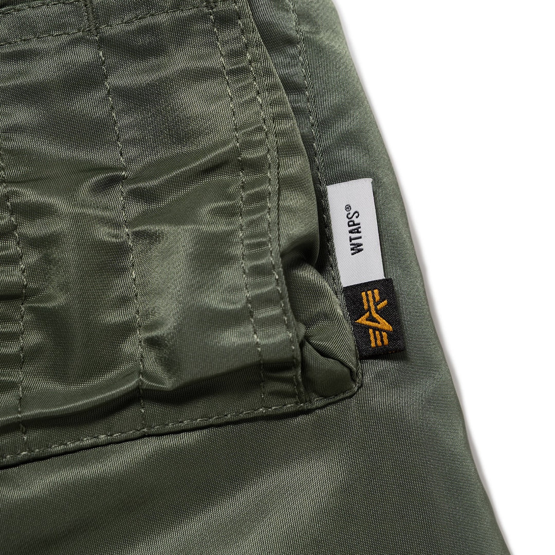 WTAPS / MA-1 CORE SPEC / JACKET / NYLON. TWILL. ALPHA INDUSTRIES