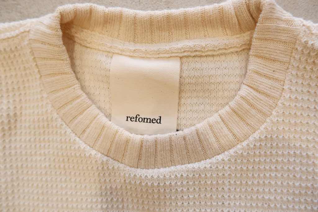 butszo.jp - refomed AZEAMI THERMAL TEE -CHARCOAL- 価格比較