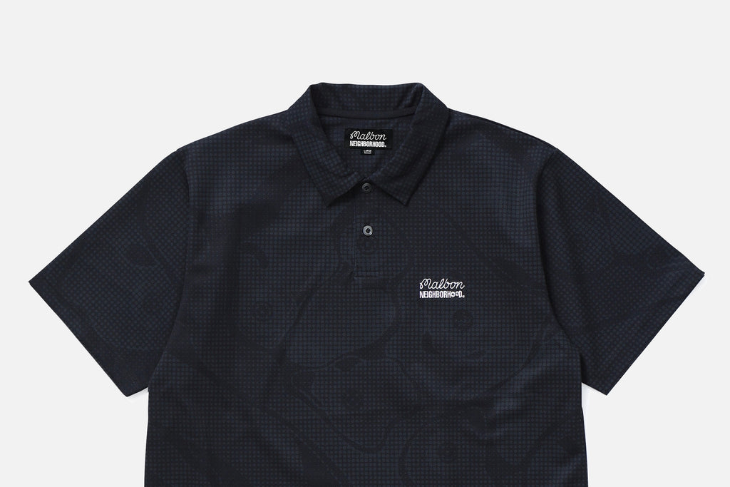NEIGHBORHOOD×MALBON GOLF POLO SS ポロシャツ M NEIGHBORHOOD×MALBON GOLF POLO SS ポロシャツ M
