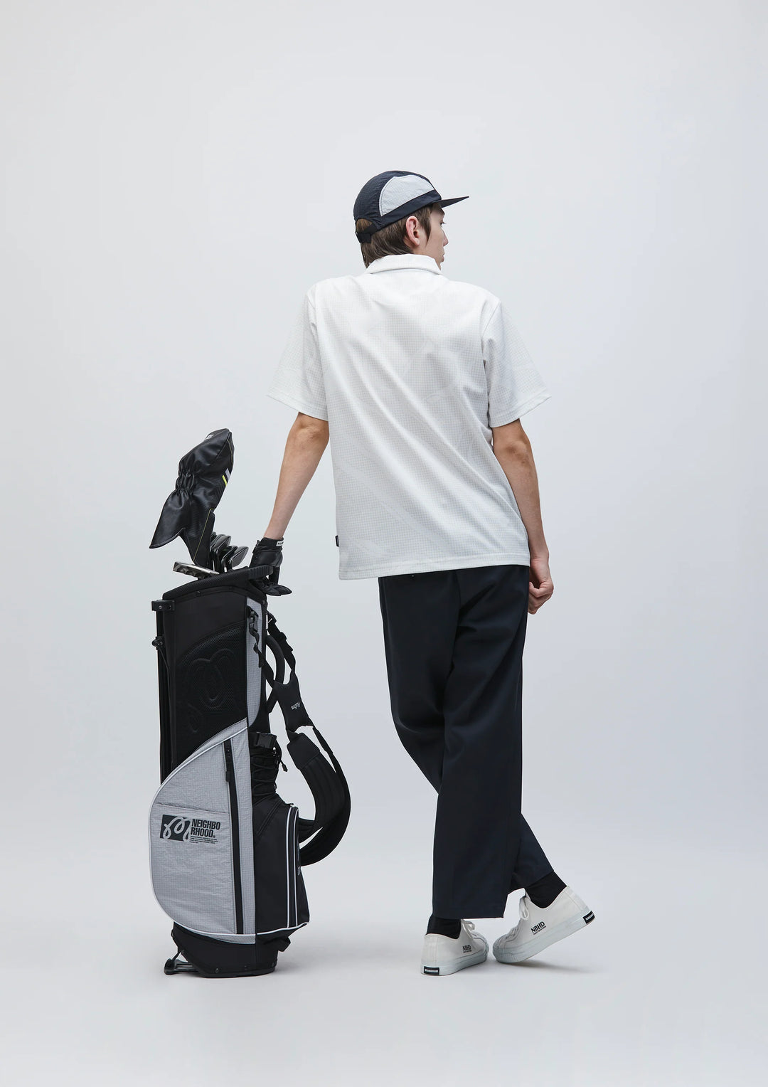 NEIGHBORHOOD / NH X MALBON GOLF . COURSE CAMO PATTERN POLO