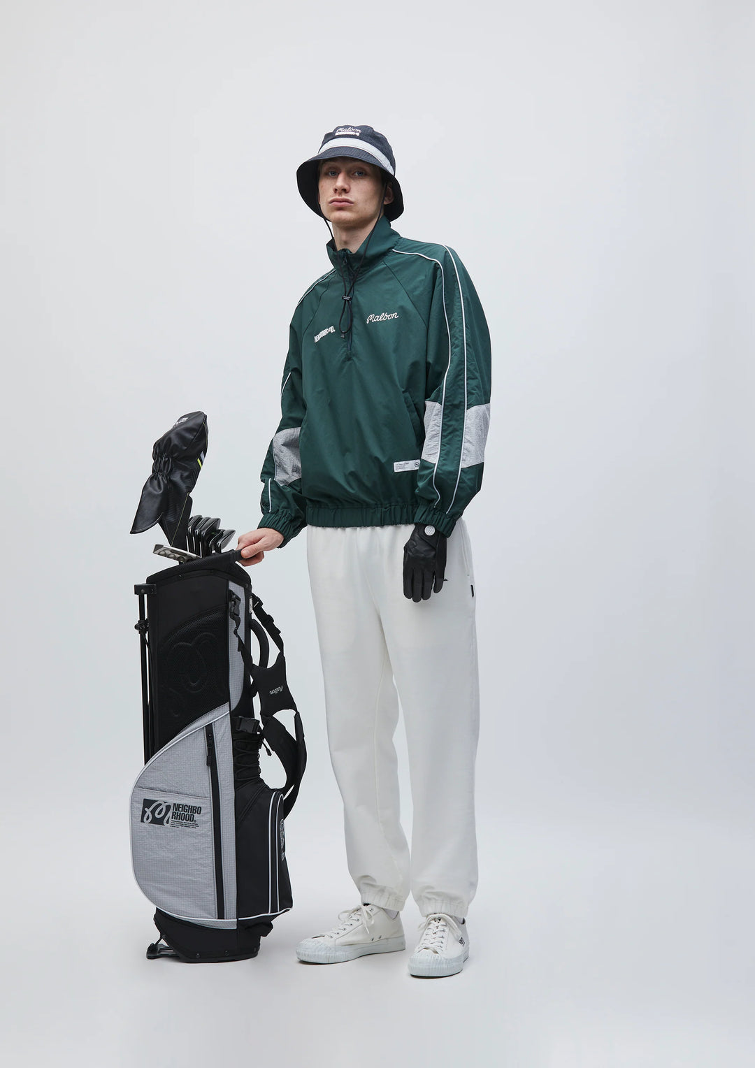 NEIGHBORHOOD NH x Malbon Golf ジャケット NEIGHBORHOOD NH x Malbon Golf ジャケット