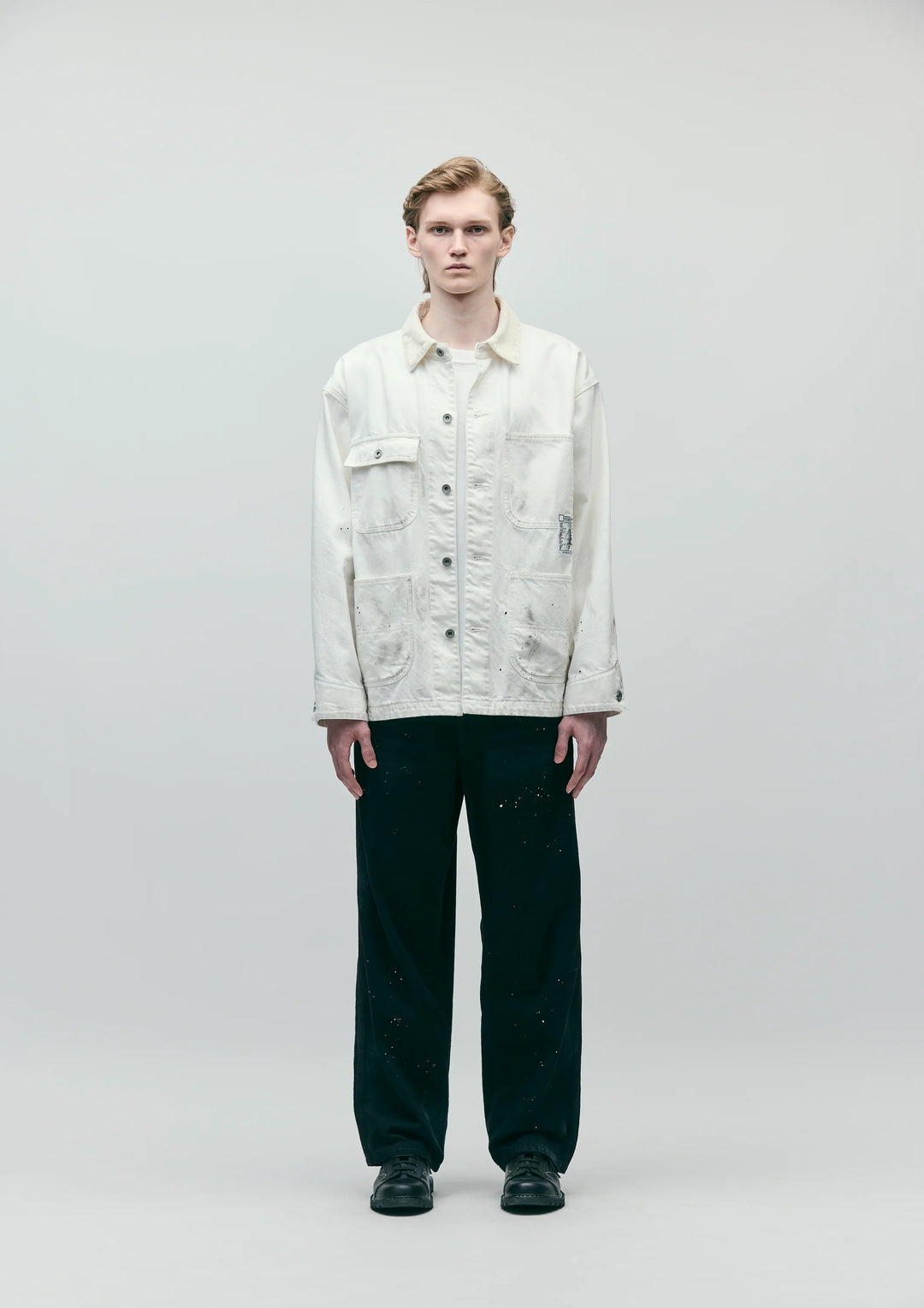 NEIGHBORHOOD / BW . WASHED COVERALL JACKET – web-inter