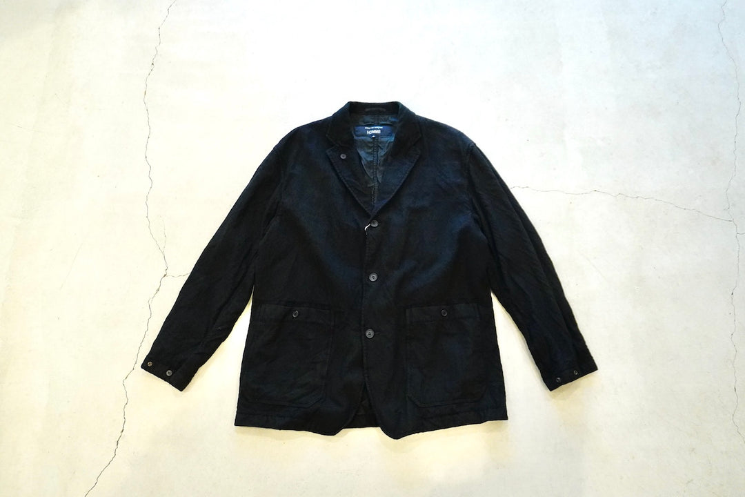 COMME des GARCONS HOMME / ウールサージ製品縮絨 3Bジャケット – web