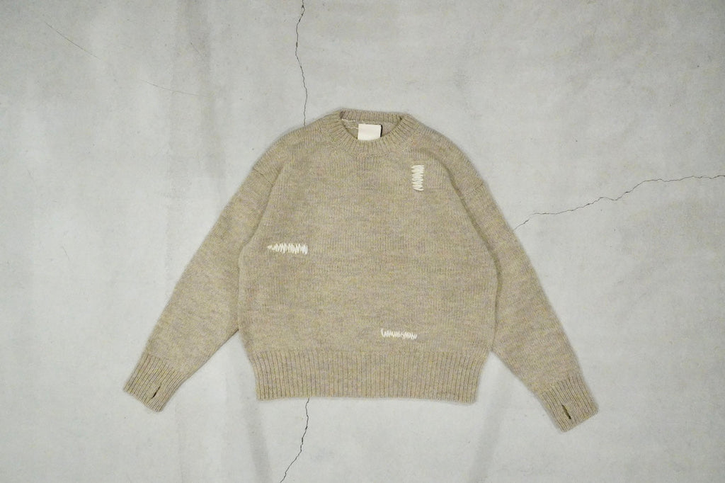 SALE<30%OFF> refomed / GRANNY REPAIR KNIT SWEATER