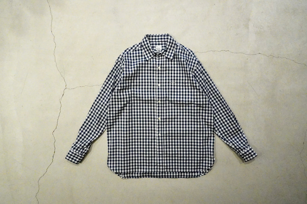 holk ワークシャツ　シャツジャケット H.UNIT STORE LABEL エイチユニット ツイルチェック ワーク