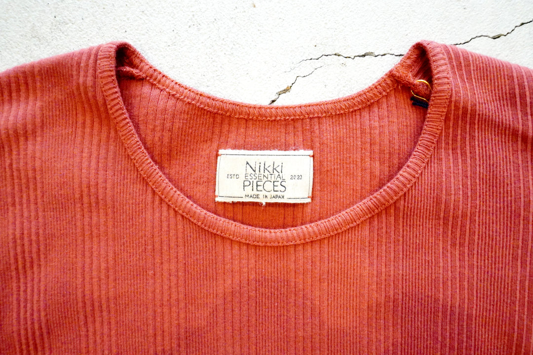 Nikki ESSENTIAL PIECES / Cotton Rib Sleeveless T-shirt – web-inter