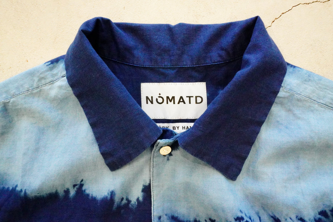 MORE SALE!<50%OFF> NOMA t.d. / Hand Dyed Indigo Shirt