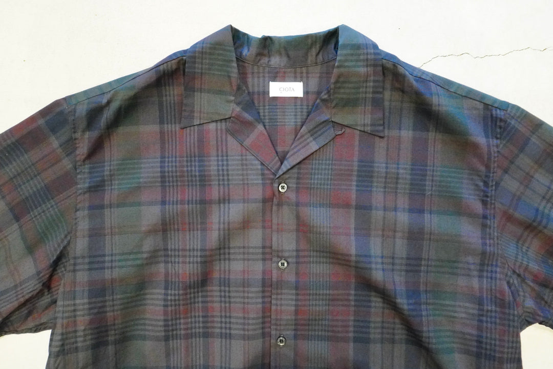 MORE SALE!<40% OFF> CIOTA / Open Collar Short Sleeve