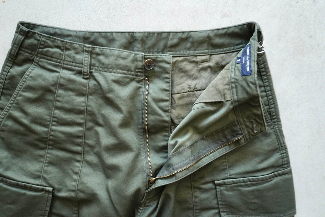 COMME des GARCONS HOMME / コットン エステルデニム 製品染 カーゴ COMME des GARCONS HOMME / コットン エステルデニム 製品染 カーゴ