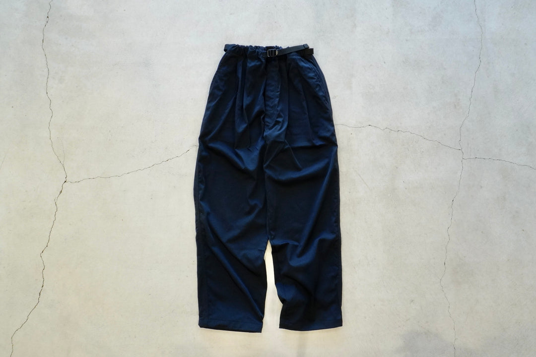 BE PREPAREDビープリペアード 2tuck Pants BE PREPARED | 2tuck wool pants (gray)