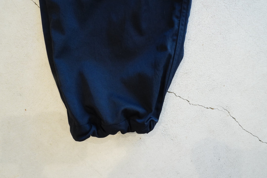 BE PREPARED / 2Tuck Nylon Gabardine Pants Midnight – web-inter