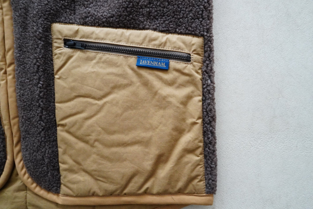 SALE<30% OFF>YLEVE (MEN'S) / x LAVENHAM REVERSIBLE ZIP