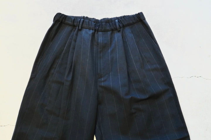 YOKO SAKAMOTO / DOUBLE PLEATED EASY PANTS-WOOL×LINEN – web-inter