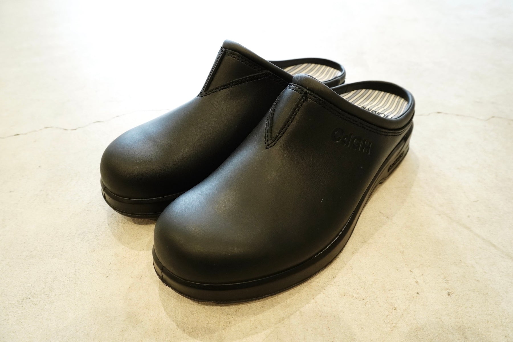 COMME des GARCONS Homme TERRAIN CLOG ミュール COMME DES GARÇONS HOMME | X Blundstone Leather Clog | Men