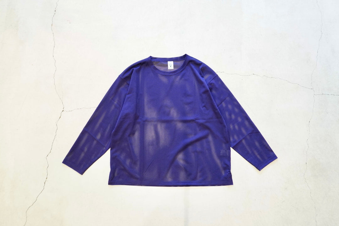 トップス South2 West8 Crew Neck Shirt Knit Mesh South2 West8 S.S. Crew Neck Shirt - Knit Mesh