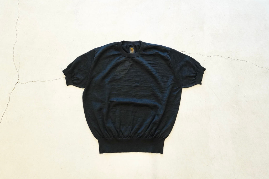 トップス BATONER CHOMA CREW NECK S/S Batoner Choma Crew Neck S/S Brown