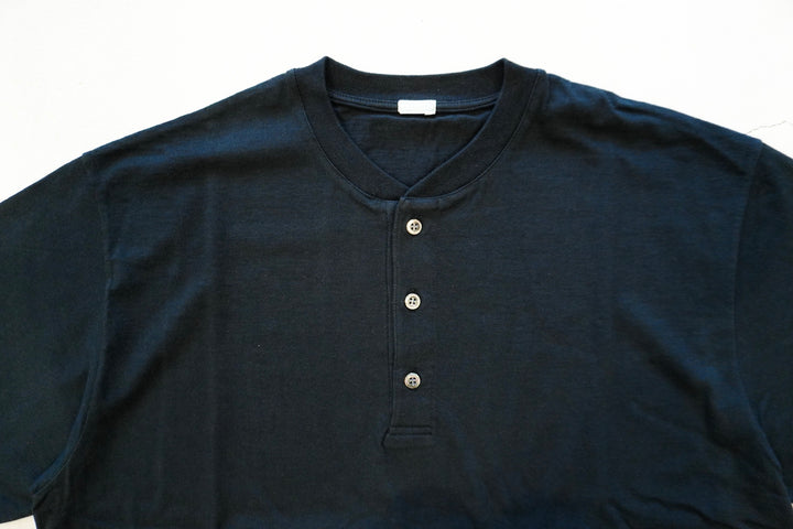 A.PRESSE / Cashmere Blend L/S Henley Neck Shirt – web-inter