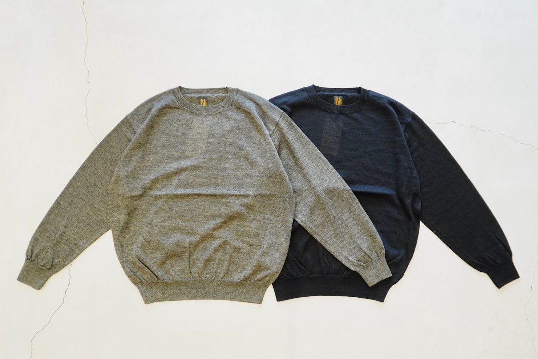 トップス BATONER VINTAGE WOOL RAGLAN CREW トップス BATONER VINTAGE WOOL RAGLAN CREW BATONER VINTAGE