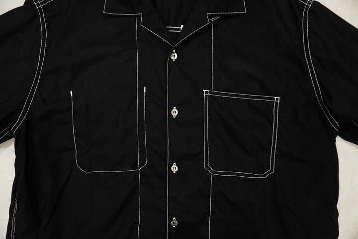 COMME des GARCONS HOMME レーヨンオープンカラーシャツ COMME des GARCONS HOMME （コムデギャルソンオム） 開襟シャツ