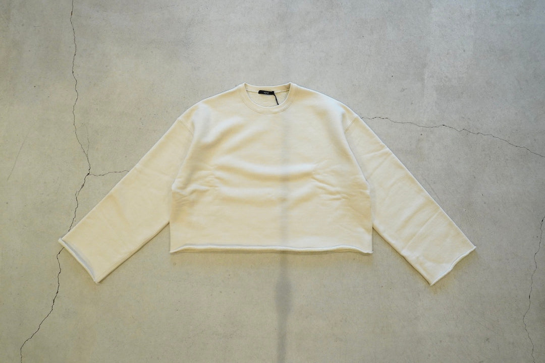 YLEVE (WOMEN'S) / HEAVY WEIGHT FLEECE BLEACH PULL OVER – web-inter