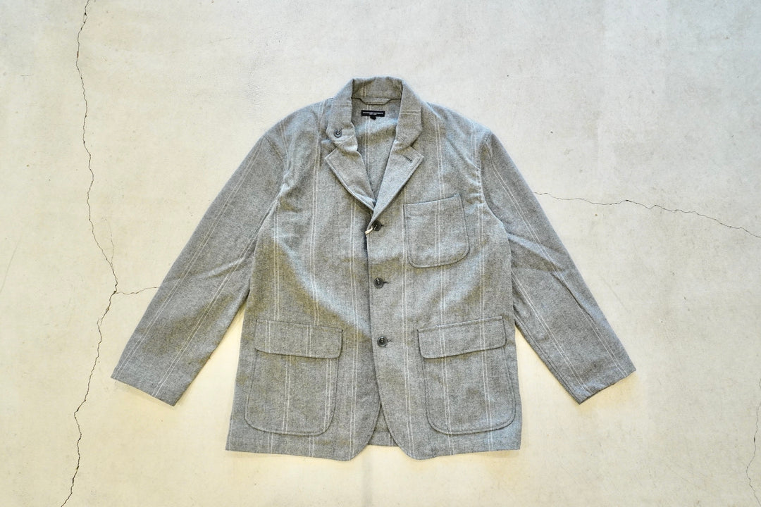 Engineered Garments / LOITER JACKET-WOOL STRIPED HB – web-inter