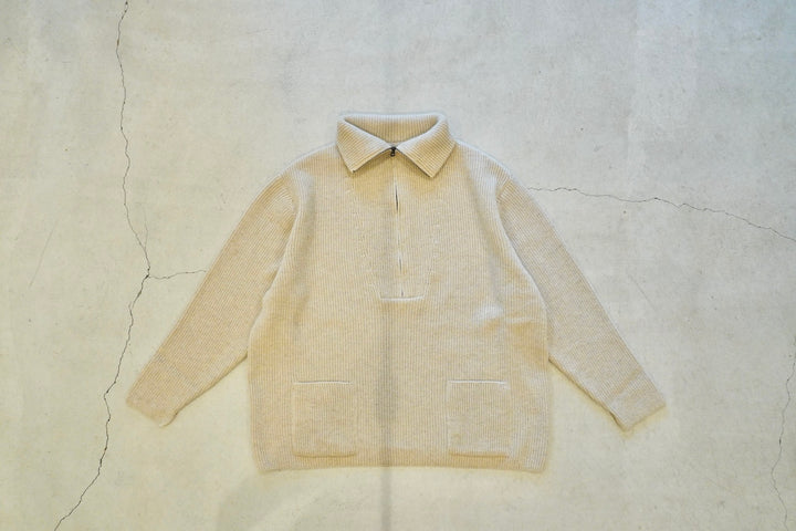 Nikki ESSENTIAL PIECES (Women's) / Yak×Ca/Wool Half Zip – web-inter