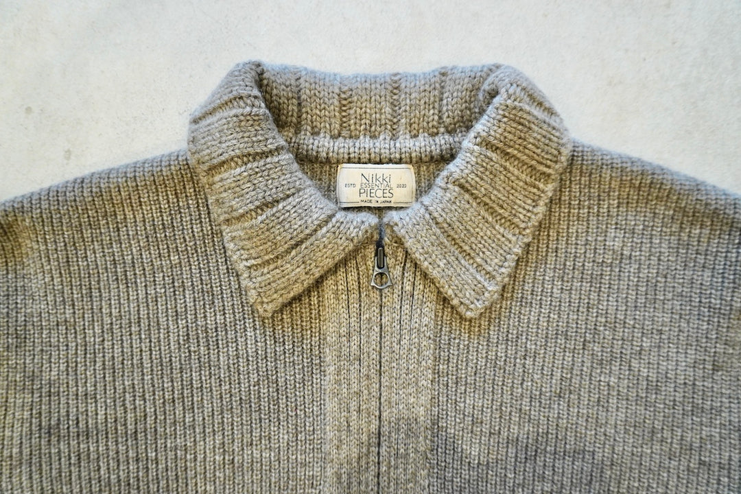 Nikki ESSENTIAL PIECES / Yak×Ca/Wool Flight Jacket – web-inter