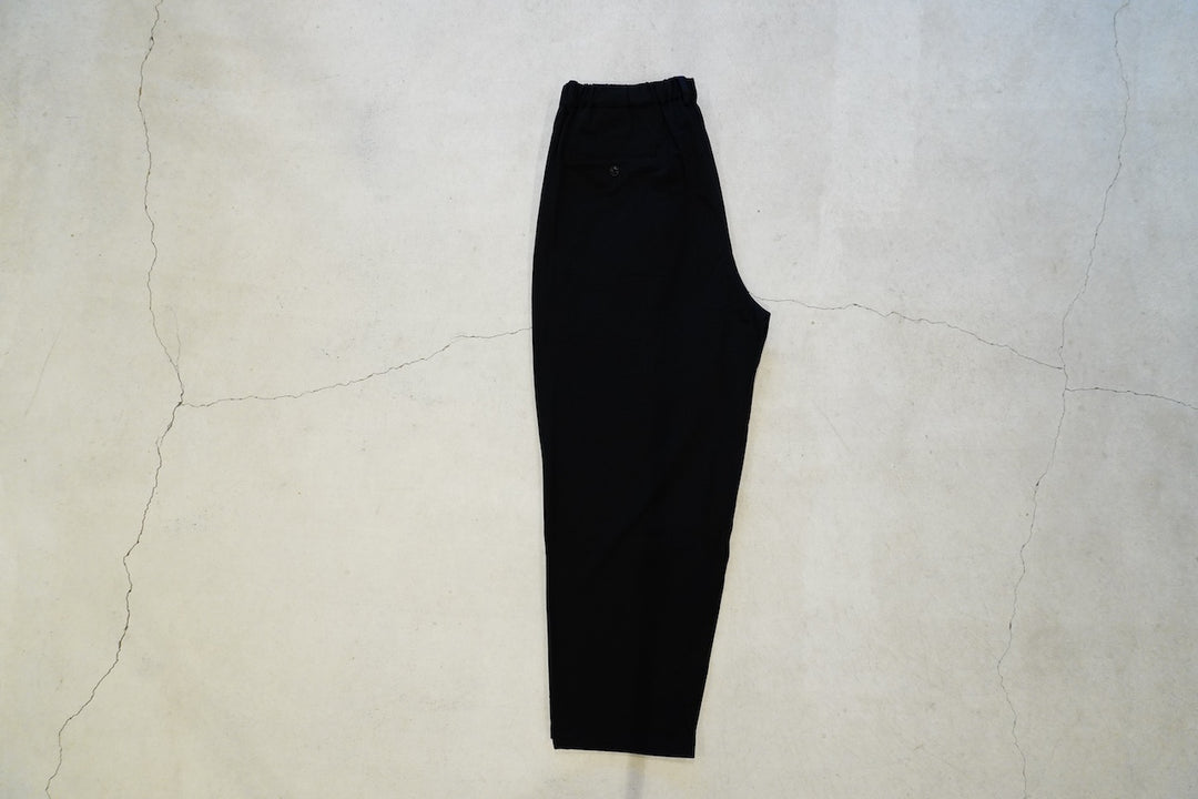 YOKO SAKAMOTO / DOUBLE PLEATED WIDE EASY PANTS -COTTON×CUPRO / 36G