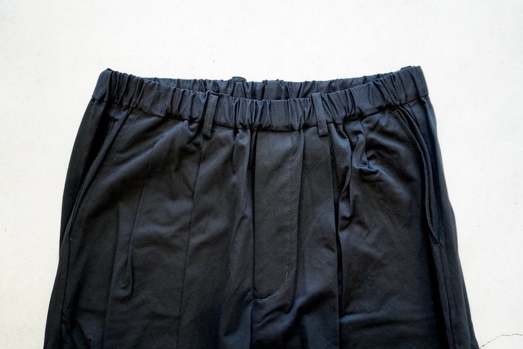YOKO SAKAMOTO / DOUBLE PLEATED WIDE EASY PANTS -COTTON×CUPRO / 36G